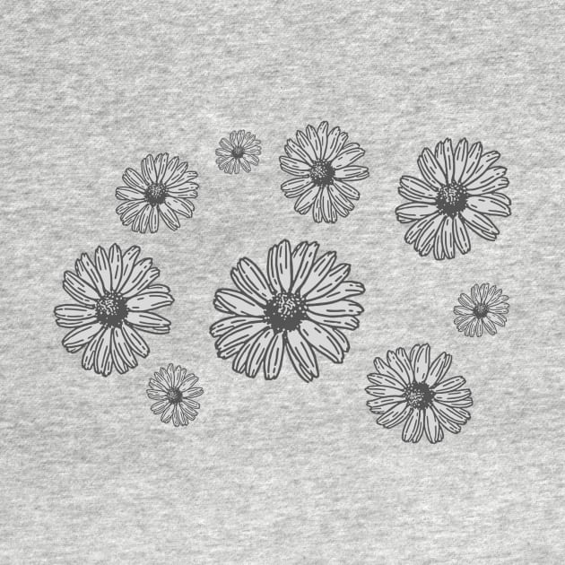 Daisy Pattern - Pastel by LukjanovArt